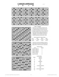 free piano chord chart - Cm7 - C Minor Seventh